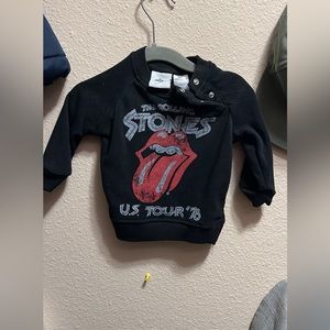 Rolling Stones Band Hoodie 3-6M VGUC